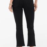 J.Crew NWT Petite Flare Crop Black Jean All-day Stretch Photo 5
