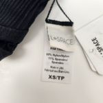 l*space L* Siren Bikini Top in Black Size XS NWT Wired V Photo 5