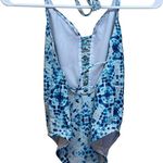 Hollister  Tie Dye Criss Cross One Piece Swimsuit Photo 3