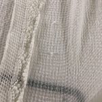 Twig & Arrow Poncho Swim Cover Thin Knit Fringe Crochet White OS Size undefined Photo 1