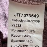 SheIn Pink Foldover Asymmetrical Neck Waffle Knit Bodysuit Photo 11