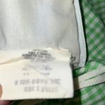 1970s Vintage Gingham Gardens Prairie Swing Dress Green Photo 4