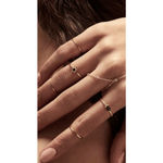 Boutique NEW‎ Yellow Gold Plated Silver Baguette Onyx Simulated Diamond Ring Sz 6 Photo 4