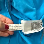 Nike Women's Bright Blue Quarter-Zip Pullover Photo 9