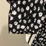 Adyson Parker black and white romper wide legs smocked waistband 5 G Size 1X Photo 4