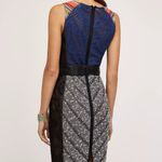 Byron Lars Gramercy Embroidered Tapestry Pencil Dress w/ Woven Belt Photo 1