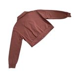 ALL THE WAYS Stasia Zip Up in Brown Brown Size XS Photo 4