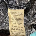 Free People Medium Tunic Top Floral Square Neck 3/4 Bell Sleeves Tiered Peasant Photo 7