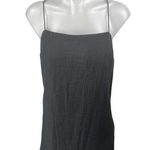 Abercrombie & Fitch NEW Black Sleeveless Cami Camisole Tank Slip Mini Dress S Photo 0