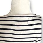 Boden Gingerbread Candy Cane Holiday Stripe Long Sleeve Top Size 4 Festive White Photo 3