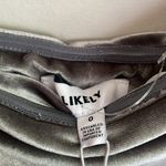 Likely  Driggs Strapless Velvet Dress in Pewter Photo 11