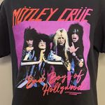 Motley Crue 2021 Bad Boys of Hollywood Black Black Graphic T Photo 5