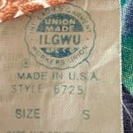 Vintage Dress Small Tropical Retro Swing 80s does 50s Vacation Cruise Pinup Boho Yellow Photo 9