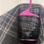 Giacca Black and Gray plaid wool winter coat Photo 2