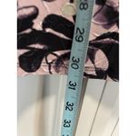 Avenue  Floral Watercolor Blouse Scoop Sz 18/20 Purple/Blk Size M‎ 3/4 Rouched Sl Photo 4