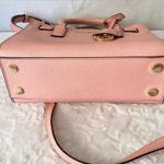 Michael Kors Dillon Pale Pink Leather Medium Saffiano Leather Satchel NWOT Photo 7