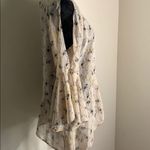 Buffalo Jeans by  Cold Shoulder Asymmetrical Top Size Large Photo 2