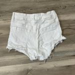 KanCan USA Kancan Size 26 White Denim Shorts Very Stretchy, waist is 12 with stretch to 15, length from top to bottom is 10 Photo 1