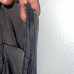 Flawed*** Small Black Satin Halter Neck Midi Dress Photo 13