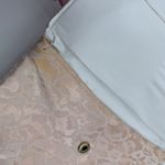 Vintage Unbranded Light Pink Lace Clutch Bag Delicate Photo 5