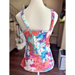 MiracleSuit x Talbots Light Control 2 Piece Colorful Swim Suit Size 14 Tankini Photo 4