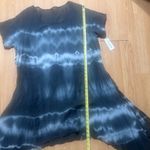 NWT boutique Women’s blue mix tie dye kimono swimsuit cover one size Size undefined Photo 6