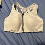 Nike Shape Women's High-Support Padded Zip-Front Sports Bra white XL Photo 2