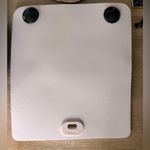 Good condition o pocket with 2 interchangeable flaps and handle. Black Photo 4