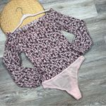 Free People  pretty petal smocked off shoulder‎ bodysuit Photo 1