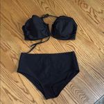 Black Women's Swimwear Set mix and match Size L Photo 0