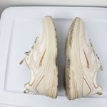 Nicole Miller  Hawk Sneaker Cream Beige Lace-up Athletic Shoes Women's Size 9.5 Photo 11