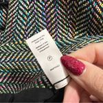 NEW NWT Cinq A Sept Khloe Mikka Tweed Blazer Jacket Black Multi Rainbow Size 4 Photo 12