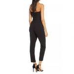 Black Halo  Harbor Strapless Jumpsuit Photo 1