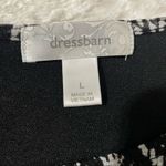 Dress Barn Shirt Airty Lined Lightweight Dressy Short Sleeve Keyhole Size Large Photo 7