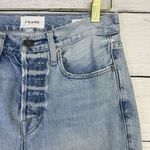 frame denim FRAME Womens Le Original Skinny Jeans Button Fly Size 26 Blue Denim Barrel Photo 5