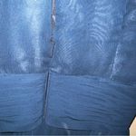 Azazie Siobhan Navy Blue Chiffon Occasion Dress Photo 7