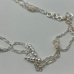 Style & Co Bead-Accent Layered Strand Necklace in Silver-Tone MSRP $35 NWT Photo 3