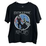 Gap  Fleetwood Mac Rumours Black Band Tee size S Photo 0