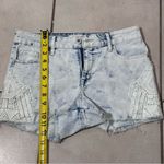 Jessica Simpson  Women Denim Cherish Short Blue Shorts Size 28. Photo 5