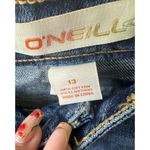 O'Neill Junior's Medium Wash Light Distressed Factory Faded Boot Leg Jeans 13 Photo 5