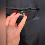 Hue  Navy Blue Ponte Leggings Size 1X Pull-On Stretch Wide Waistband Plus Photo 8