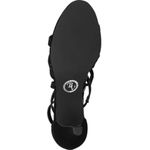 Bella Marie 🆕 Bella Vita 11 Wide Width Black Strappy‎ Heels Rhinestone Karlette Shoes NEW Photo 5