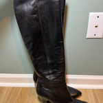 Miu Miu Leather Knee High Boots Photo 0