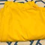 Yellow Wide Leg Dress Pants Size XL Photo 1
