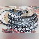 BHW Western Cowgirl Bling Belt Black Size L Photo 1