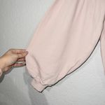 The Great Rose Water Bishop Sleeve Distressed Sweatshirt Size 2 Photo 3