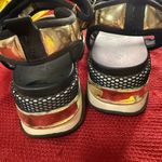 ALDO  size 6.5 Gold and Black Sandals with Chunky Sole Photo 2