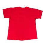 Vintage With God All Things Are Possible Embroidered Red Oversized T Photo 2