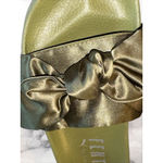 Puma Vntg Fenty Olive Bow Slide Rihanna uk5 us 7 8 Slides Sandals green Photo 3