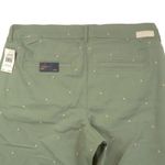 Jag jeans  Plus Size 22W Classic Fit Crop Green Embroidered Pink Polka Dots NWT Photo 2